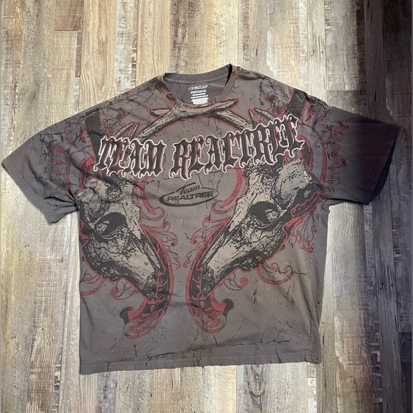 Affliction Other - Real tree all over design graphic affliction style t-shirt tee real tree